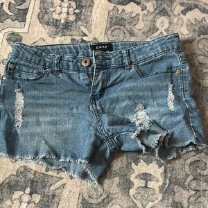 DKNY Women's Blue Denim Shorts